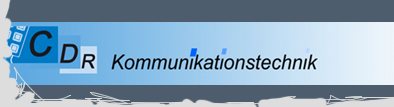Logo der CDR-Kommunikationstechnik